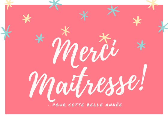 Sélection Cadeaux pour les maitres, maitresses et&nbsp;atsems