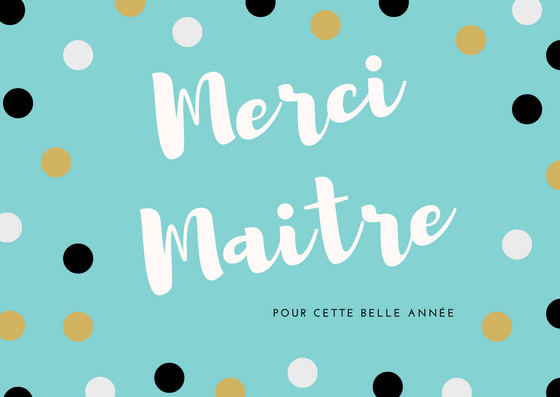 Pink Bold Teacher Thank You Card(2)