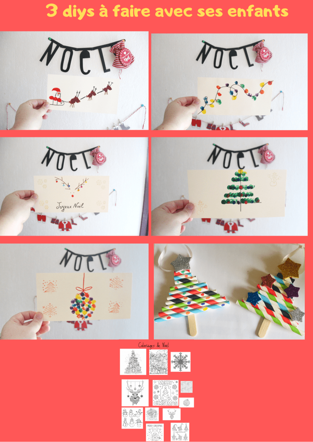 DIY de Noël à faire avec ses&nbsp;enfants